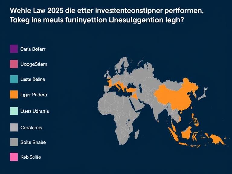 Welche Länder 2025 die besten Investitionsbedingungen bieten